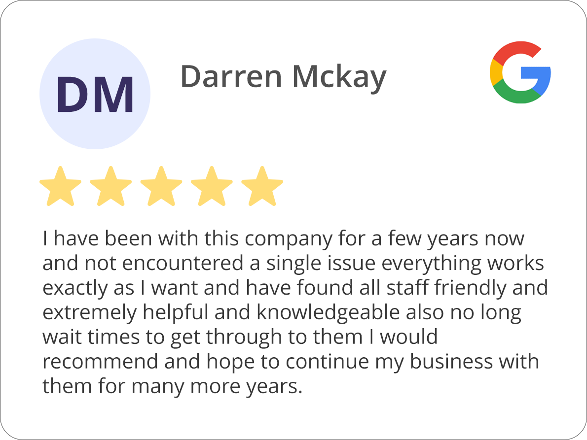 Review From Darren Mckay